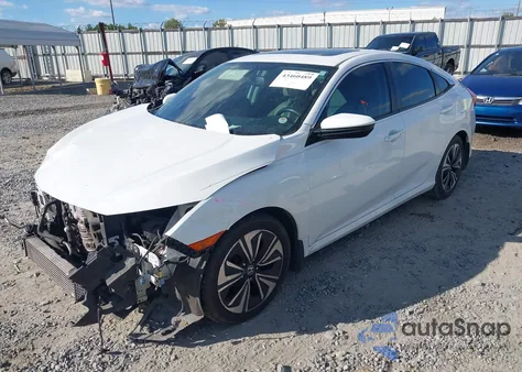 2016 Honda Civic Ex-L из США, поврежденный, VIN 2HGFC1F77GH634084